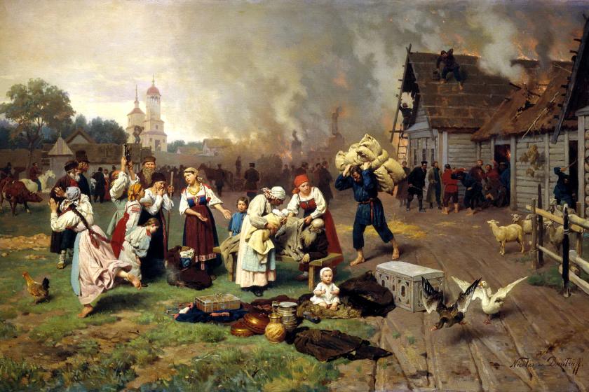 Fire in the Village